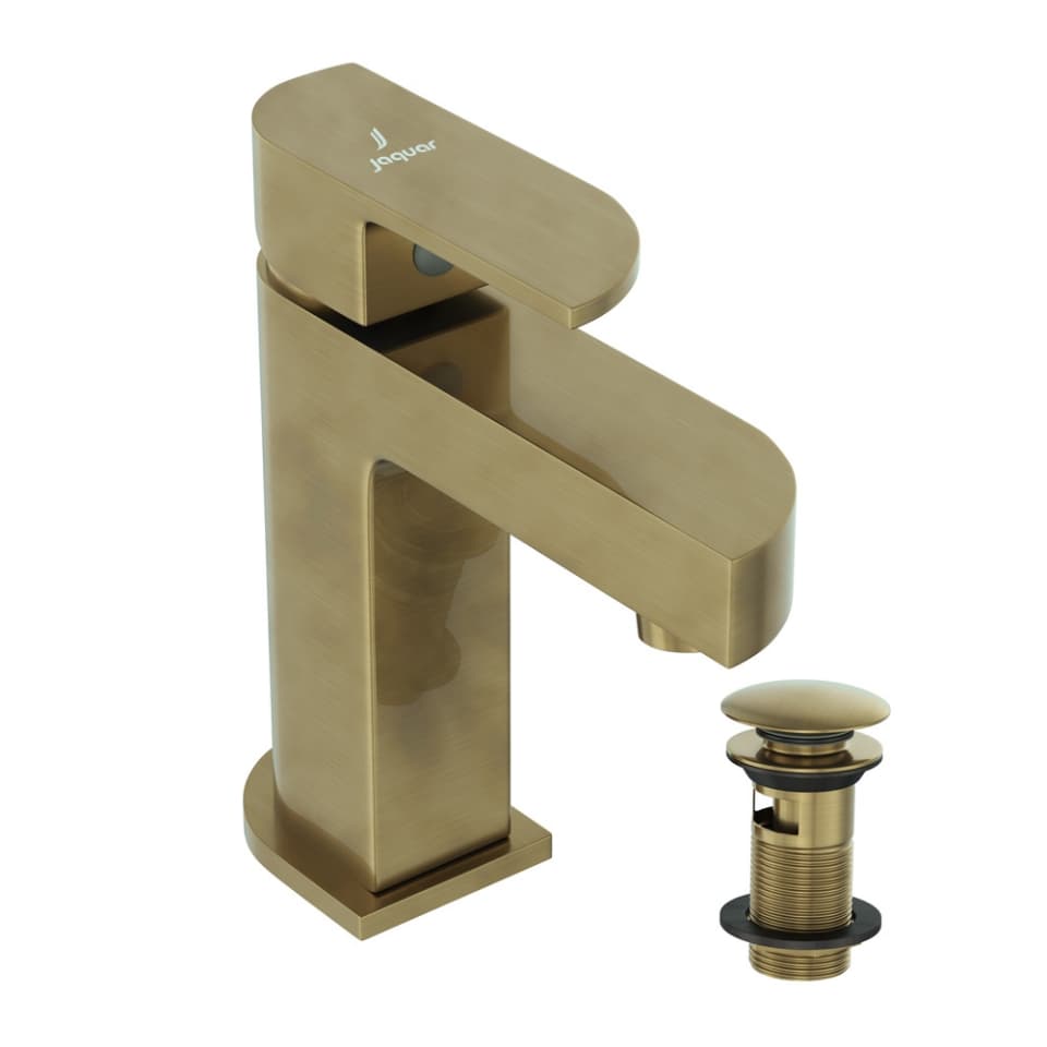 Single Lever Basin Mixer with click clack waste