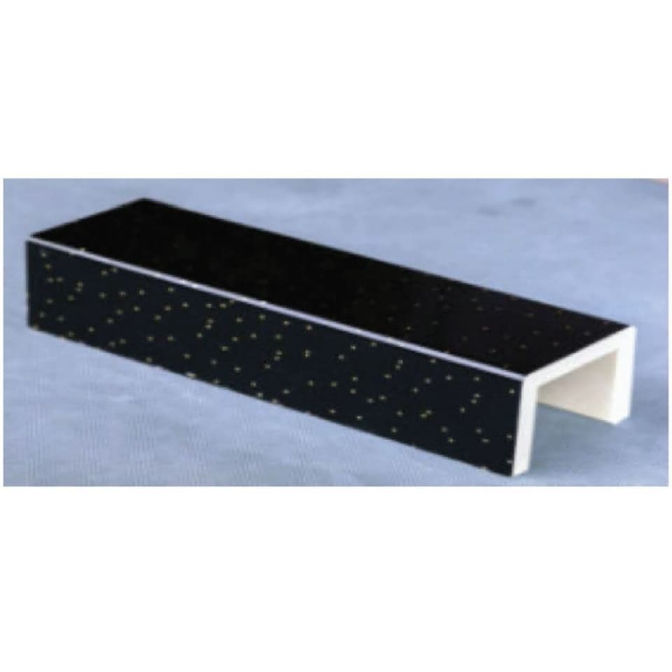 Фото Black Artificial Marble Ledge 1500 x 1200