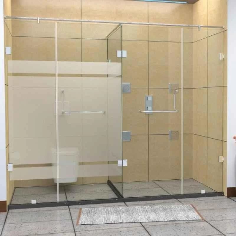 Rasm Jaquar Iara 1950x3401-3800mm Glass Bathroom Enclosure, JSE-CHR-116T3842H19X