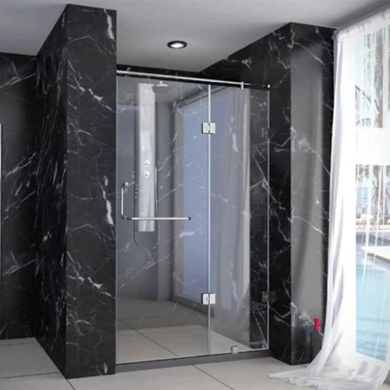 Rasm Jaquar Iara 1950x1601-2000mm Glass Bathroom Enclosure, JSE-CHR-120G1618H19X
