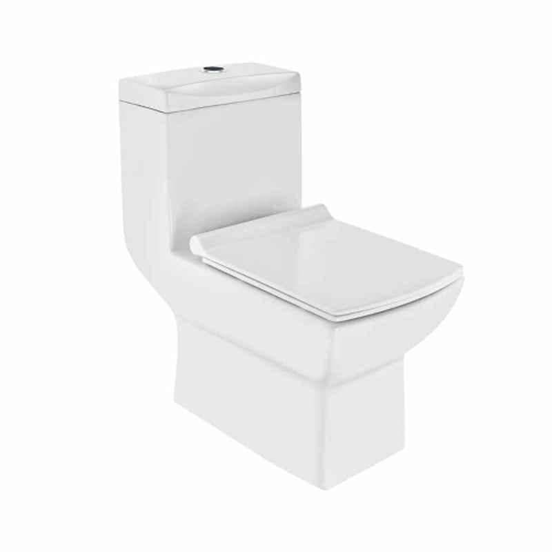 Фото Jaquar Lyric 370x670x720mm Ceramic White Water Closet, LYS-WHT-38851S300UFSMSNR