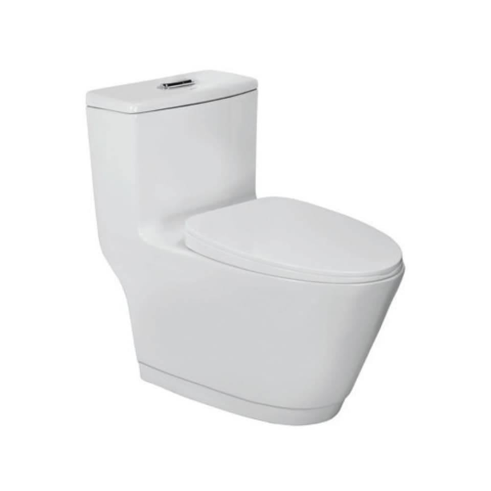 Фото Vignette Rimless Single Piece WC Bowl Only S-Trap 150 mm