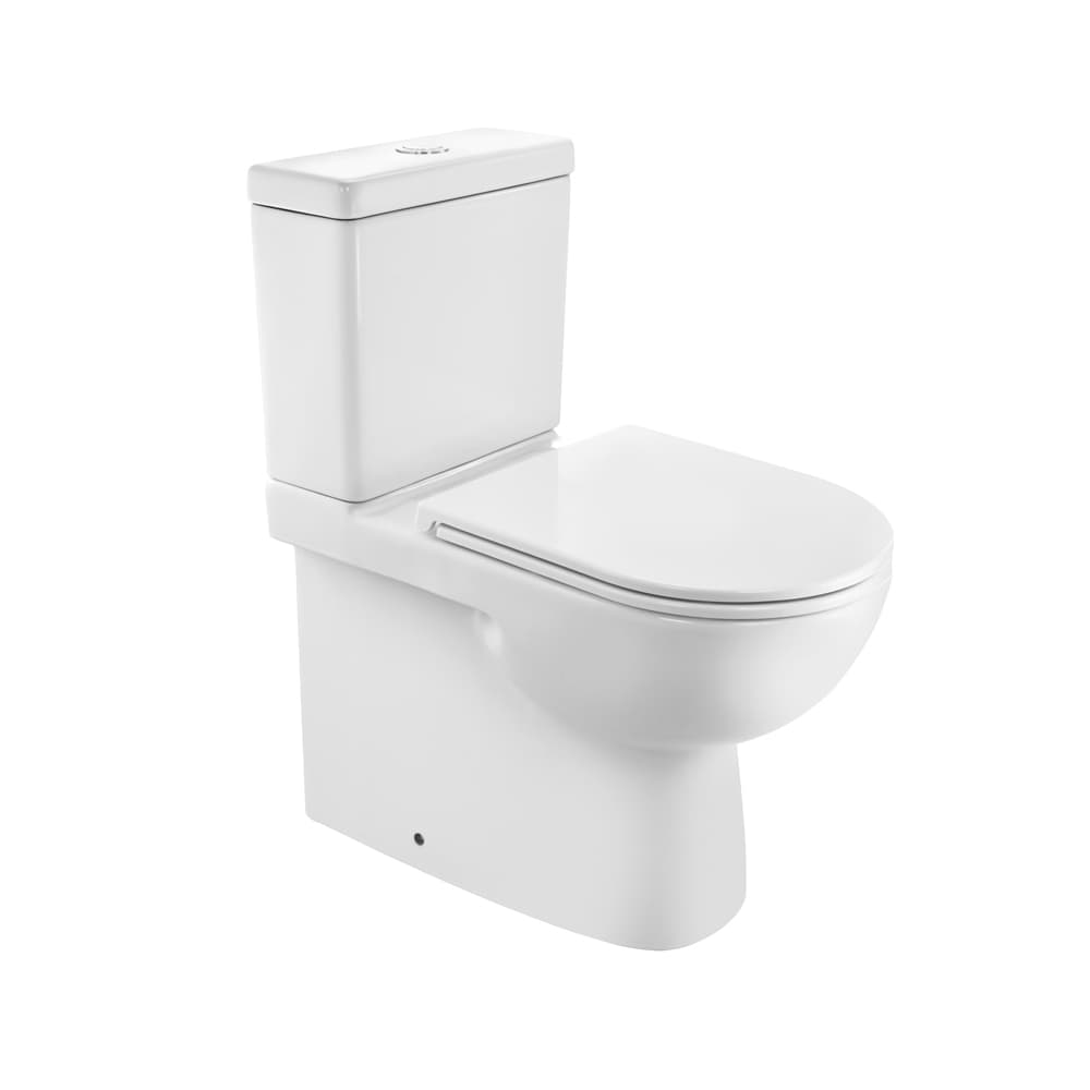 Фото Безободковый Bowl с Cistern для Coupled WC