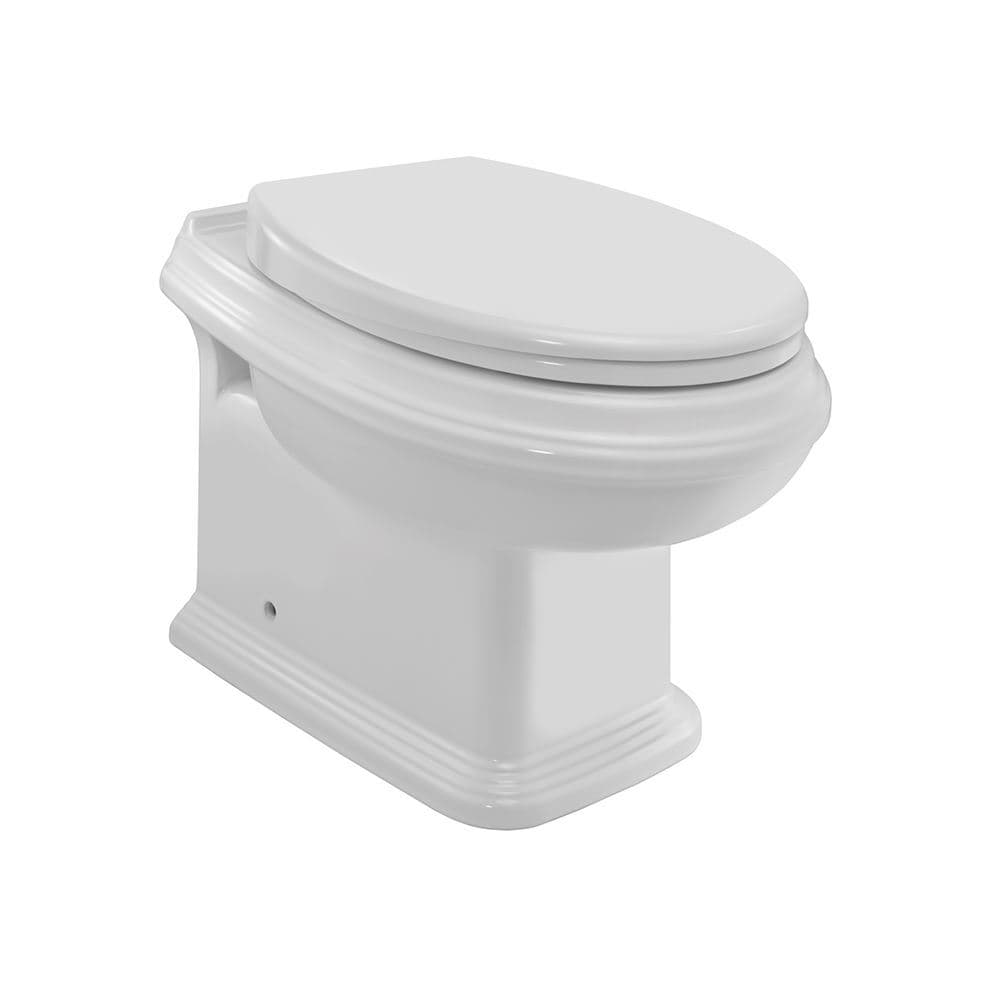 Фото Безободковый back to настенный WC