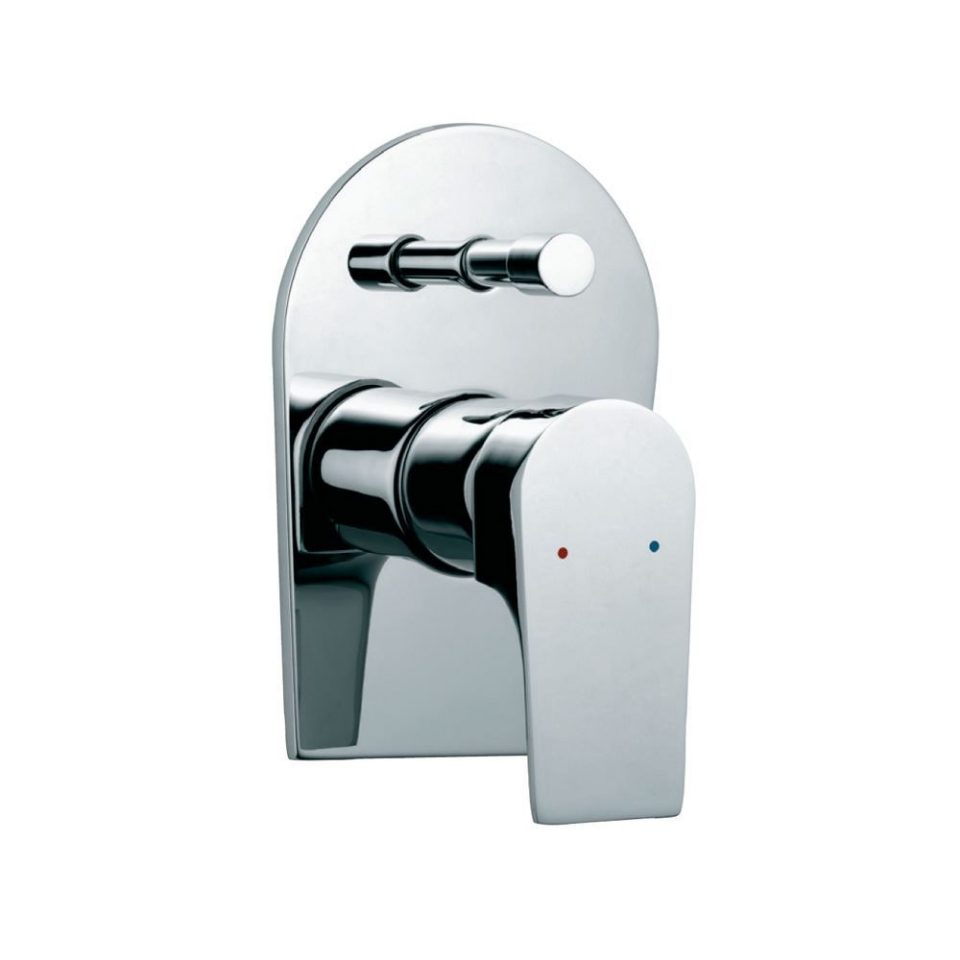 Exposed Part Kit of Single Lever Hi Flow In-wall Diverter
