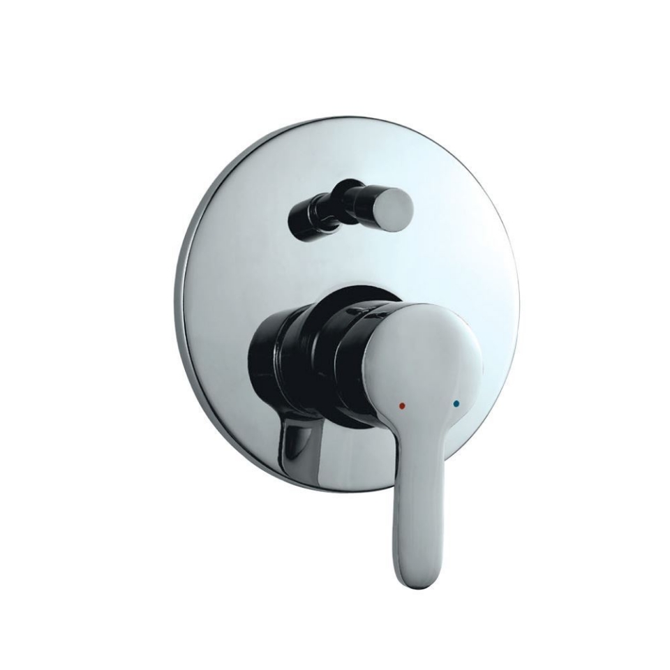 Exposed Part Kit of Single Lever In-wall Diverter