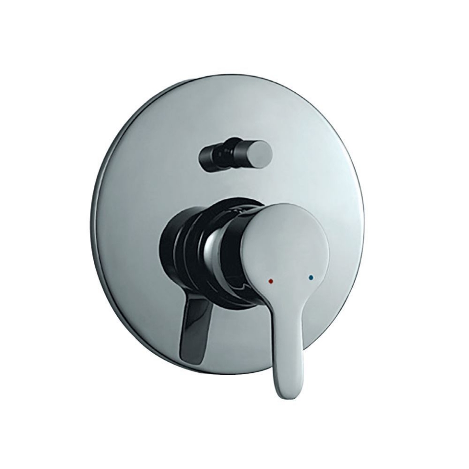 Exposed Part Kit of Single Lever Hi Flow In-wall Diverter