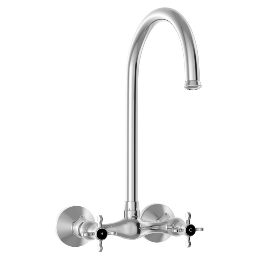 Sink Mixer with Regular Swivel Spout