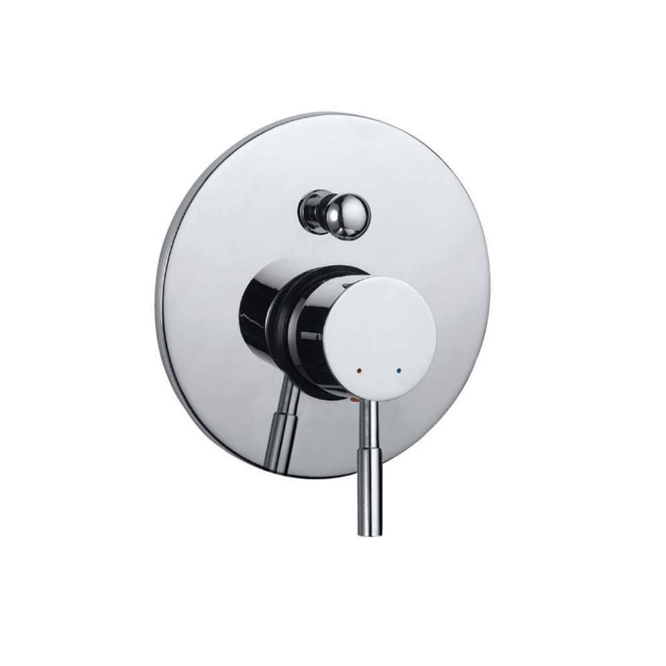 Exposed Part Kit of Single Lever Hi Flow In-wall Diverter