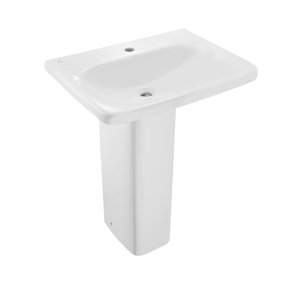 Wall Hung Basin With Full Pedestal